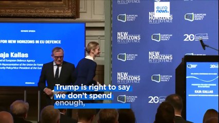 EU must spend more than 1% of GDP to 'prepare for the worst', Kallas says