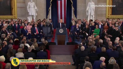 Imigrantes em risco: Trump promete fiscalização mais rígida | Melhor da Noite