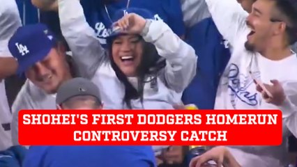 Shohei Ohtani’s first Dodgers home run comes with controversy: ‘Took advantage of her’