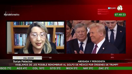 Surya Palacios habla de ¿es posible renombrar al Golfo de México?
