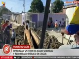 Aragua I En el mcpio. Sucre optimizaron sistema de aguas servidas con más de 700 metros de tuberías