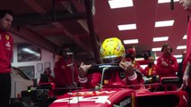 Ferrari - Hamilton lance son aventure avec la Scuderia