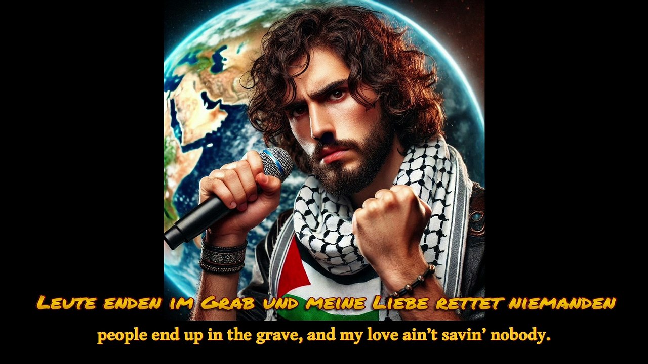 KdR — Falastin w/ english subs | German anti-Zionist rap #freepalestine