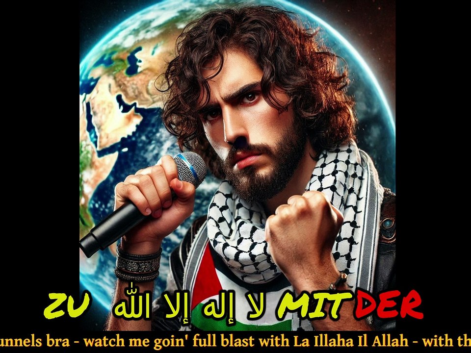 KdR — Wie die Hamas w/ english subs | German anti-Zionist rap #freegaza