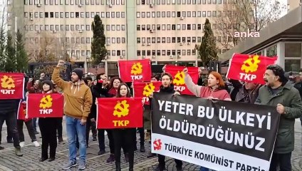 TKP'den Kartalkaya eylemi: Suçlu yaratmaya çalışan Turizm Bakanı aynaya baksın