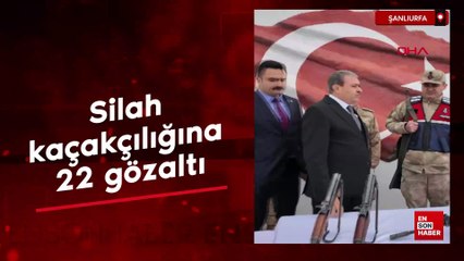 Şanlıurfa'da silah kaçakçılarına operasyon