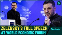 Zelensky Full Speech at World Economic Forum WEF 2025|Ukrainian President Demands More Money, Troops