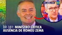 BR-381: Renan Filho destaca ausência de Zema na cerimônia
