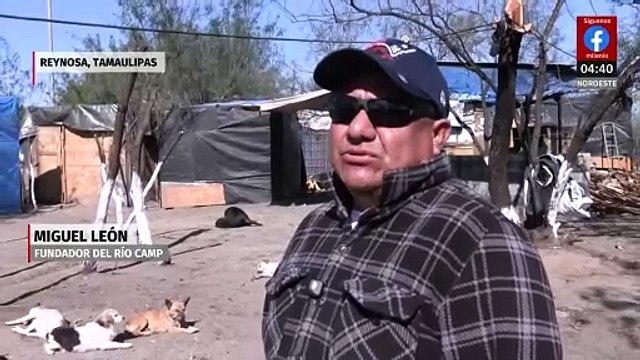Hombre convierte caballeriza en albergue para migrantes en Tamaulipas