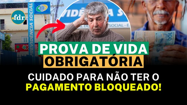 ALERTA URGENTE: PROVA DE VIDA DO INSS DE VOLTA EM 2025! VEJA COMO EVITAR O BLOQUEIO DOS PAGAMENTOS