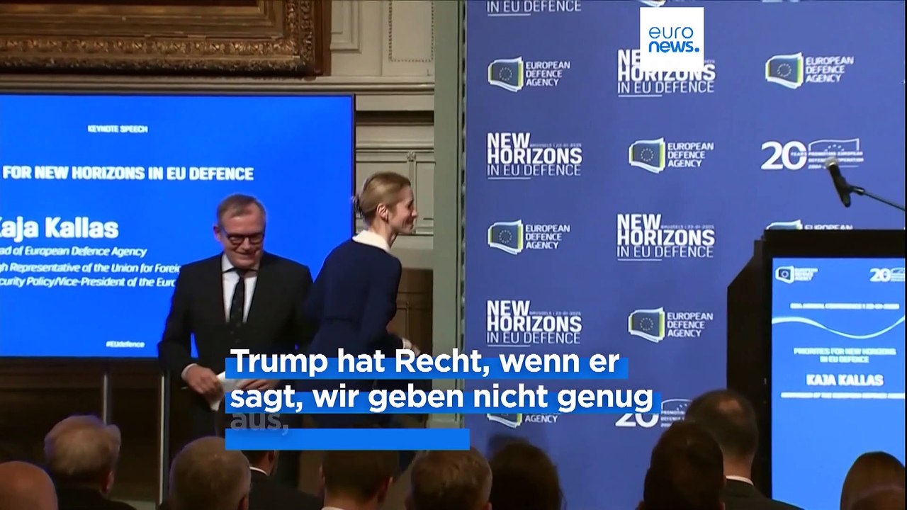 Kaja Kallas: 1 % des BIP müssen für Verteidigung ausgegeben werden