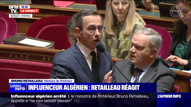 Tensions entre la France et l'Algérie: Aucune douleur de l'Histoire n'autorise un pays à offenser la France , estime Bruno Retailleau au Sénat