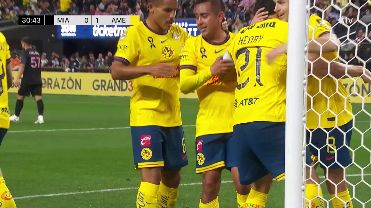 Inter Miami CF vs. Club América | Messi Scores First MLS Preseason Goal! | Full Match Highlights