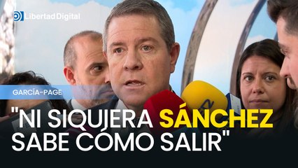 García-Page advierte del "laberinto" del Gobierno de Sánchez y pide una "salida honrosa"