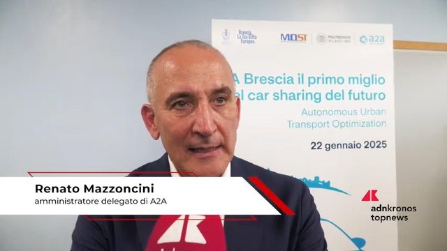 Mobilità, Mazzoncini (A2a): “Progetto innovativo di mobilità sostenibile condivisa