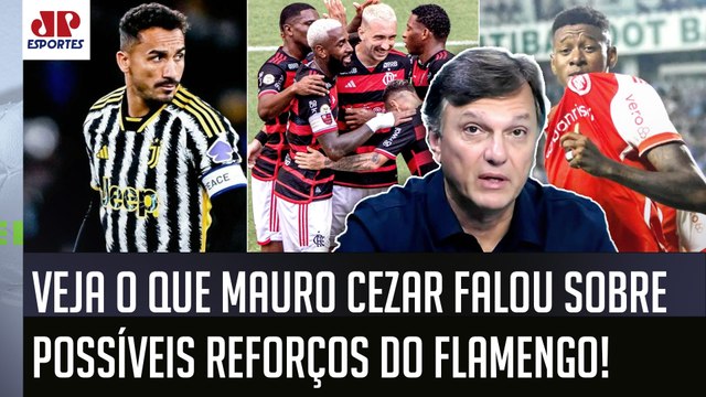 A GRANDE QUESTÃO É ESSA! Se o Flamengo CONTRATAR Danilo e Vitão... OLHA o que Mauro Cezar FALOU!