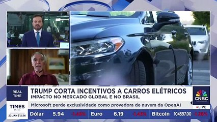 Corte de incentivos de Donald Trump a carros elétricos chegará ao Brasil? Consultor comenta