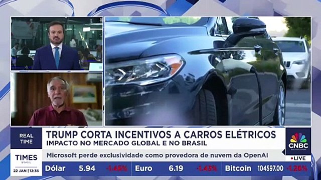 Corte de incentivos de Donald Trump a carros elétricos chegará ao Brasil? Consultor comenta