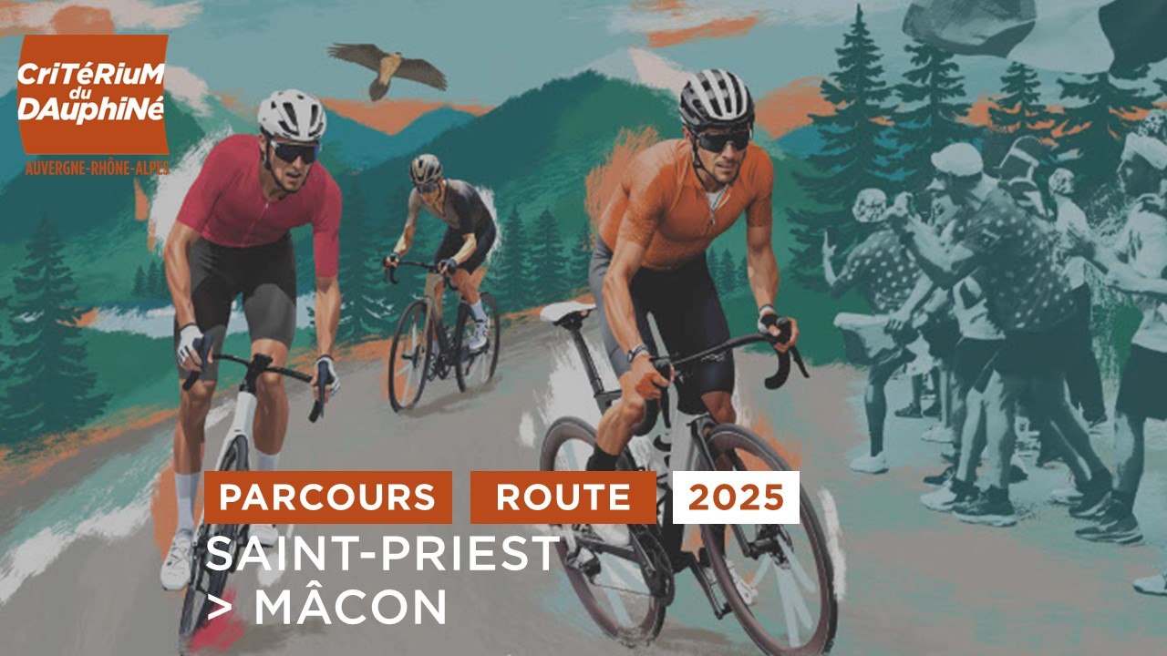 Critérium du Dauphiné 2025 : Route stage 5 / Parcours de l'étape 5