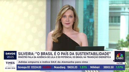 EXCLUSIVO: em Davos, Alexandre Silveira diz que Brasil é o "país da sustentabilidade"