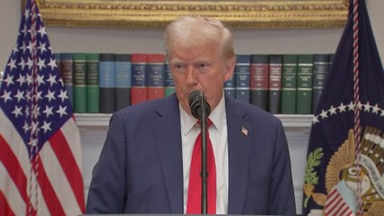 Trump's unconventional exit: a wild TikTok twist at a press conference