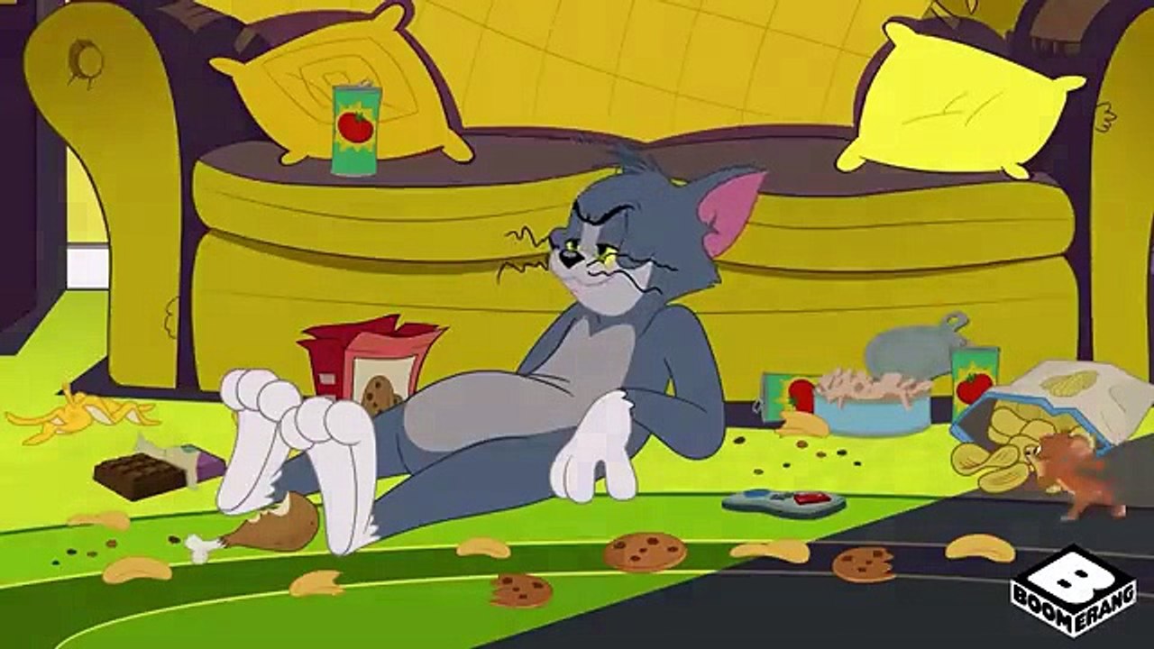 Jerry Gives Tom The Shock of His Life! _ Tom & Jerry Show _ Boomerang UK