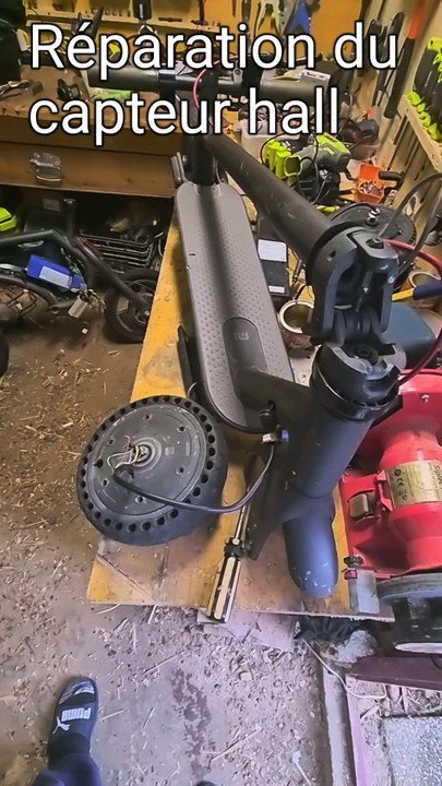 Réparation trottinette Xiaomi M365 erreur 18