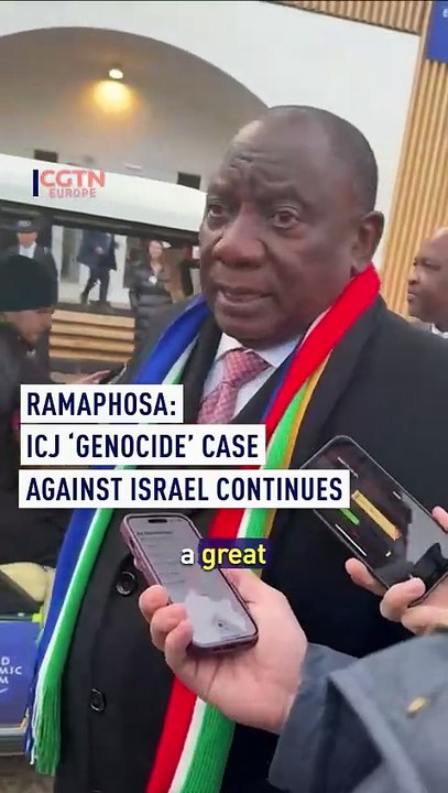Ramaphosa: ICJ ‘genocide’ case against Israel continues Cyril Ramaphosa, South African President | @PresidencyZA