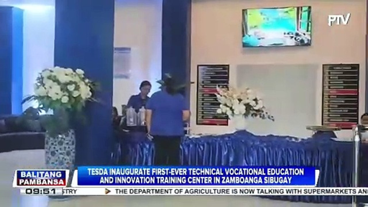 TESDA inaugurates first-ever technical vocational education and innovation training center in Zamboanga, Sibugay