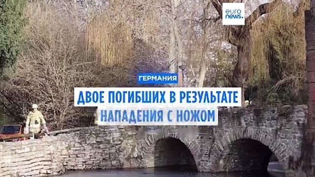Двое погибших в результате нападения с ножом в Ашаффенбурге
