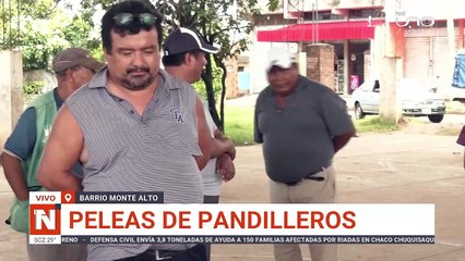 SCZ PELEA DE PANDILLEROS