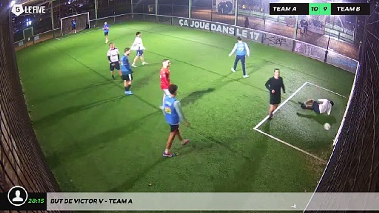 But de Victor V - Team A