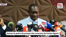 Le point de presse des avocats de Farba Ngom interdit_ Me A. Sall réagit aux révélations de Amadou