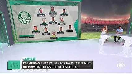 Chico Garcia prevê Palmeiras com titular para enfrentar o Santos