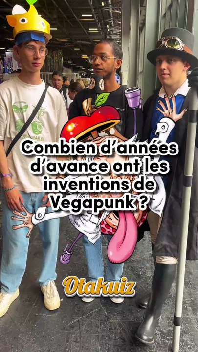 Combien d’années d’avance ont les inventions de Vegapunk ? #onepiece #anime #manga #otaku #weeb #animequiz #japanexpo