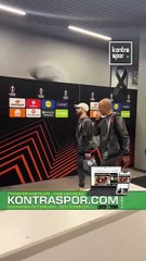 Galibiyet sonrası Joao Mario, stattan Rafa Silva ile çıktı