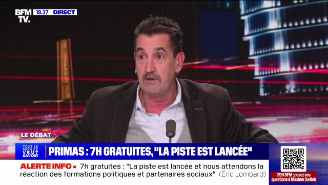 Sept heures de travail non rémunérées: On va présenter la facture (du déficit) au plus grand nombre , déplore Frédéric Souillot (FO)