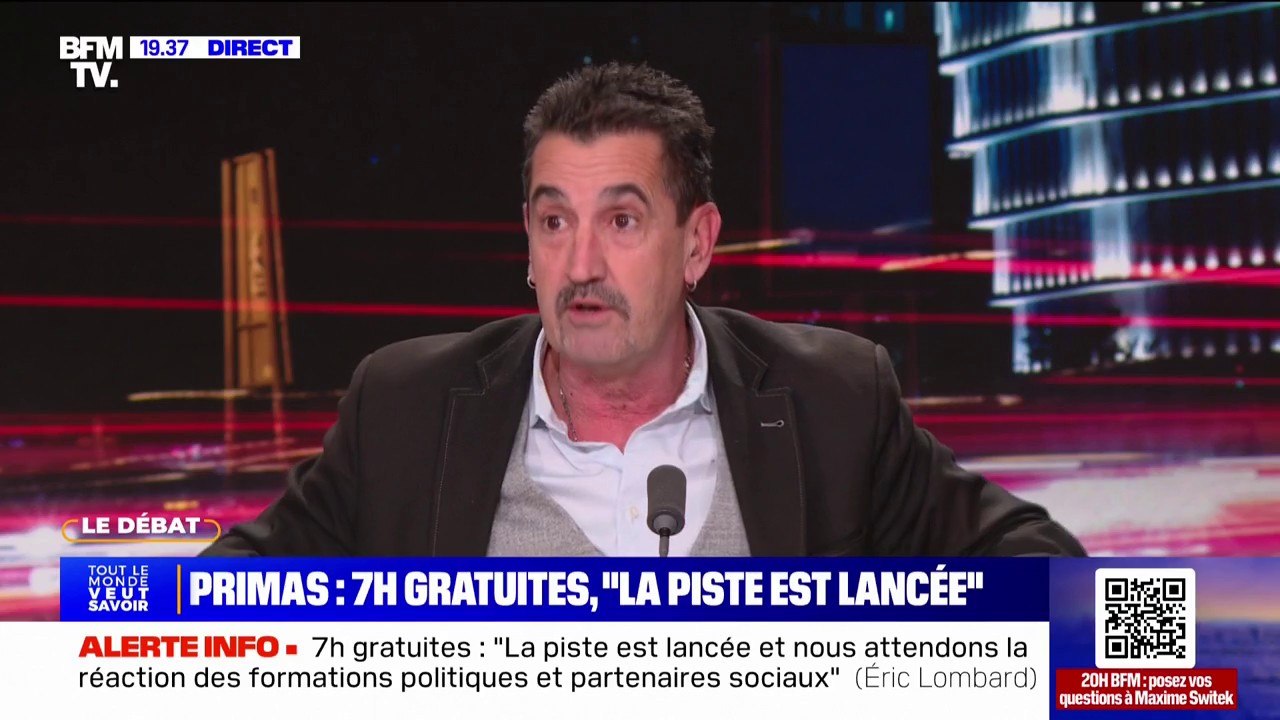 Sept heures de travail non rémunérées: "On va présenter la facture (du déficit) au plus grand nombre", déplore Frédéric Souillot (FO)