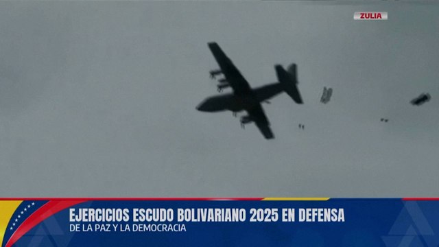 Maduro supervisa ejercicios militares en Venezuela