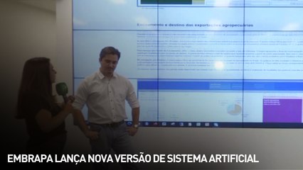 Embrapa lança nova versão de sistema artificial