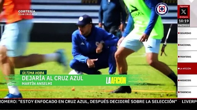 Martín Anselmi deja el Cruz Azul; sería el nuevo director técnico del Porto