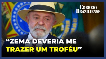 "Zema deveria me trazer um troféu", diz Lula sobre dívida dos estados
