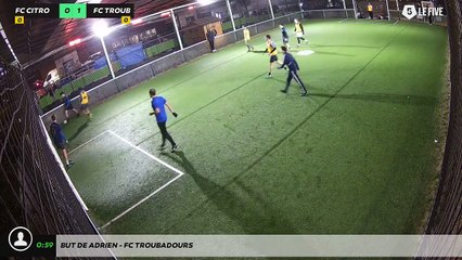 But de Adrien - Fc Troubadours