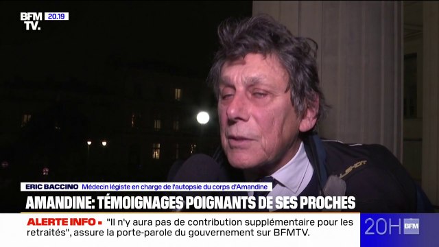 Mort d'Amandine: Pour perdre tout ce poids, on sait que ça s'est passé en quelques semaines , indique le médecin légiste en charge de l'autopsie