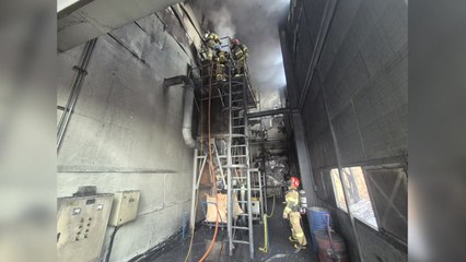 충남 당진서 집진기 폭발 화재...2명 사상 / YTN