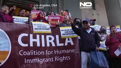 Διαδήλωση κατά της αντιμεταναστευτικής πολιτικής του Τραμπ