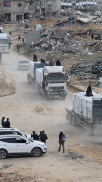 Desesperación ante la llegada de ayuda humanitaria a la franja de Gaza