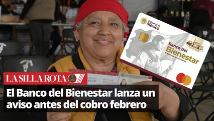 Banco del Bienestar da un aviso antes del cobro de la pensión de febrero.