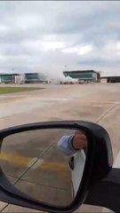 Susto en el aeropuerto de Jujuy: un avión de Flybondi quedó envuelto en humo