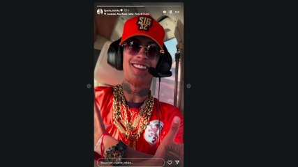 La impresionante pieza de lujo que L-Gante lleva de colgante tras perder un medallón de oro